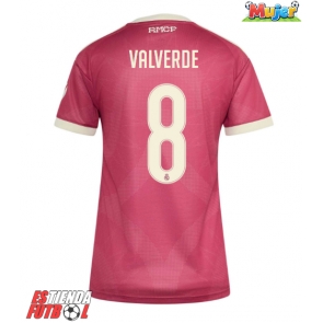 Real Madrid Federico Valverde #8 Tercera Equipación Mujer 2026-27 Manga Corta